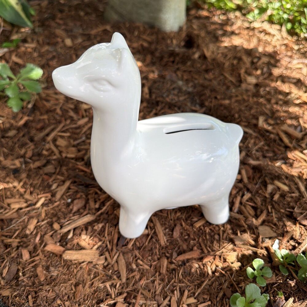 Llama / Alpaca  Ceramic Money Bank